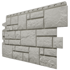 Фасадные панели (цокольный сайдинг) , Burg (камень), Серебристый от производителя  Docke по цене 577 р