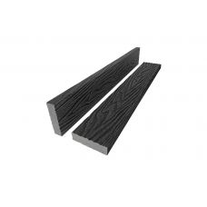 Брус лавочный 3D-тиснение 20х80 Графит Брус лавочный 3D-тиснение 20х80 Графит