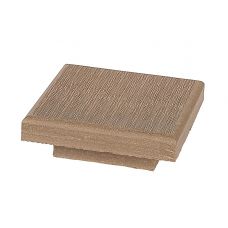 Крышка ДПК для столба 100x100 Орех от производителя Deckart (Россия) по цене 580 р Крышка ДПК для столба 100x100 Орех от производителя Deckart (Россия) по цене 580 р