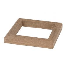 Рамка ДПК для столба 100x100 Орех Рамка ДПК для столба 100x100 Орех