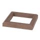 Рамка ДПК для столба 100x100 Шоколад