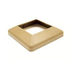 Крышка нижняя ПВХ для столба 100х100 Орех от производителя  Deckart (Россия) по цене 293 р