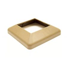 Крышка нижняя ПВХ для столба 125х125 Орех от производителя  Deckart (Россия) по цене 295 р