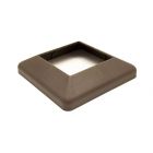 Крышка нижняя ПВХ для столба 125х125