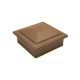 Крышка верхняя ПВХ для столба 100х100 Шоколад