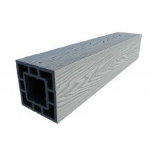 Столб опорный ДПК 125×125 Серый