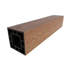 Столб опорный ДПК 125×125 Шоколад от производителя  Deckart (Россия) по цене 2 033 р