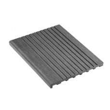 Ступень полнотелая из ДПК Step Серый Ступень полнотелая из ДПК Step Серый