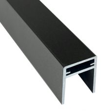 П-профиль алюминиевый 35x25 Чёрное дерево от производителя  EasyDecking по цене 750 р