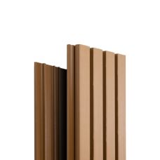 Реечная фасадная панель Техно Бронза от производителя Ecodecking по цене 956 р Реечная фасадная панель Техно Бронза от производителя Ecodecking по цене 956 р