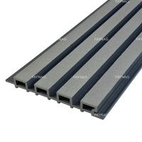 Доска Фасадная из ДПК Nika Рейка Антрацит Доска Фасадная из ДПК Nika Рейка Антрацит