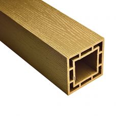 Столб из ДПК WOOD Орех от производителя Faynag по цене 1 485 р Столб из ДПК WOOD Орех от производителя Faynag по цене 1 485 р