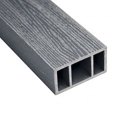 Брус из ДПК WOOD Графит Брус из ДПК WOOD Графит