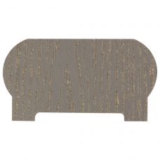 Заглушка торцевая для перил ДПК 95х50 Графит Заглушка торцевая для перил ДПК 95х50 Графит