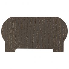 Заглушка торцевая для перил ДПК 95х50 Венге Заглушка торцевая для перил ДПК 95х50 Венге