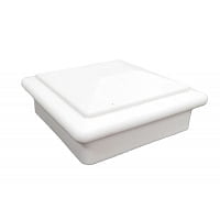 Крышка столба верхняя Белая Крышка столба верхняя Белая