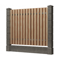 Доска заборная ДПК, шлифованная Песчаник