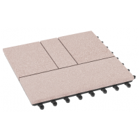 Модульный паркет ДПК Комфорт 2 шлифованный Выбеленный дуб