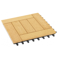 Модульный паркет ДПК Комфорт 6 шлифованный Песчаник