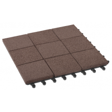 Модульный паркет ДПК Мозаика 13 шлифованный Шоколад от производителя  GrinderDeco по цене 4 669 р