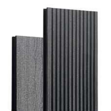 Террасная доска ДПК Euro 139х27 Антрацит Террасная доска ДПК Euro 139х27 Антрацит