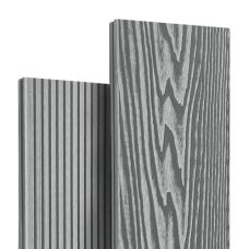 Террасная доска ДПК Optima 146х24 Серый Террасная доска ДПК Optima 146х24 Серый