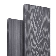 Террасная доска ДПК Solid Полнотелая 150х21 Серый Террасная доска ДПК Solid Полнотелая 150х21 Серый