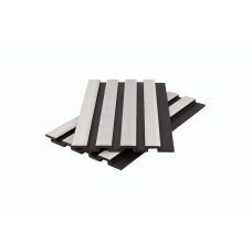 Стеновая панель брусковая из ДПК CO-EX MIX White от производителя  Polivan Group по цене 702 р