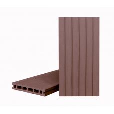 Террасная доска КЛАССИК пустотелая с пазом Орех Милано Кантри (Под заказ) от производителя Terrapol по цене 834 р Террасная доска КЛАССИК пустотелая с пазом Орех Милано Кантри (Под заказ) от производителя Terrapol по цене 834 р