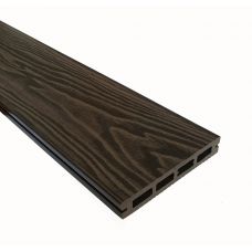 Террасная доска Смарт 3D Пустотелая с пазом Венге Соренто