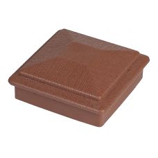 Крышка верхняя 125х125 Extrusion Махагон