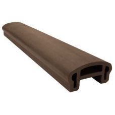 Перила верхнее фигурное 100х50 Select Тёмно Коричневый Перила верхнее фигурное 100х50 Select Тёмно Коричневый