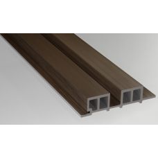 Реечные панели Lines Milk Chocolate от производителя  Woodvex по цене 889 р