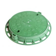 Люк пластиковый легкий малый Зелёный от производителя  Аквасток по цене 2 700 р