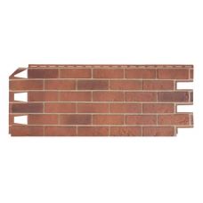 Фасадные панели кирпич Solid Brick Красный