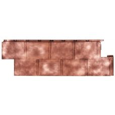 Фасадные панели (цокольный сайдинг) коллекция Галактика - Медь