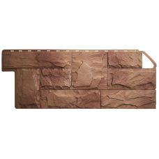 Фасадные панели (цокольный сайдинг) Гранит Пиринейский от производителя  Альта-профиль по цене 665 р