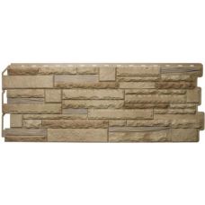 Фасадные панели (цокольный сайдинг) Скалистый камень Комби Альпы от производителя  Альта-профиль по цене 734 р