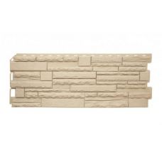Фасадные панели Скалистый камень ЭКО Песчаный от производителя  Альта-профиль по цене 496 р