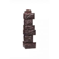 Угол наружный коллекция Дикий камень Коричневый от производителя  Fineber по цене 520 р