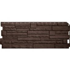 Фасадные панели Скалистый камень ЭКО Коричневый от производителя Альта-профиль по цене 595 р Фасадные панели Скалистый камень ЭКО Коричневый от производителя Альта-профиль по цене 595 р