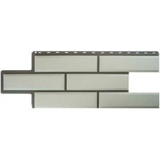 Фасадные панели (цокольный сайдинг) Венецианский камень Белый от производителя  Альта-профиль по цене 598 р