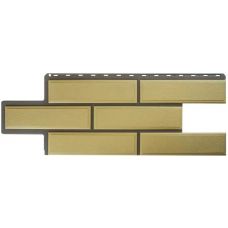 Фасадные панели (цокольный сайдинг) Венецианский камень Песчанный от производителя  Альта-профиль по цене 598 р