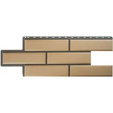 Фасадные панели (цокольный сайдинг) Венецианский камень Слоновая Кость от производителя  Альта-профиль по цене 598 р