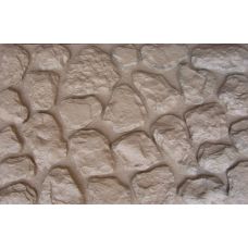 Фасадные панели Камень мелкий Бежевый от производителя  Aelit по цене 320 р