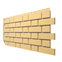 Фасадные панели Flemish (гладкий кирпич) Желтый