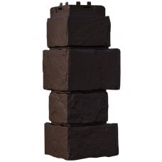 Угол Стандарт Крупный камень Шоколадный (Коричневый)