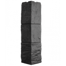 Угол наружный коллекция Блок Тёмно-серый от производителя  Fineber по цене 550 р