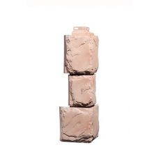 Угол наружный коллекция Камень крупный Терракотовый