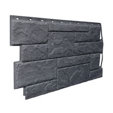 Фасадные панели (цокольный сайдинг) коллекция Камень Природный - Кварцевый